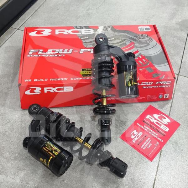 Shockbreaker Shock Flow Pro Aerox Old New Premium Black Downsize 275mm (Load 30mm)