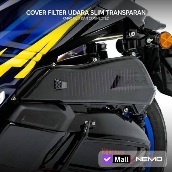 Cover Tutup Air Filter Udara Nemo Xmax X max Old New Connected 2023