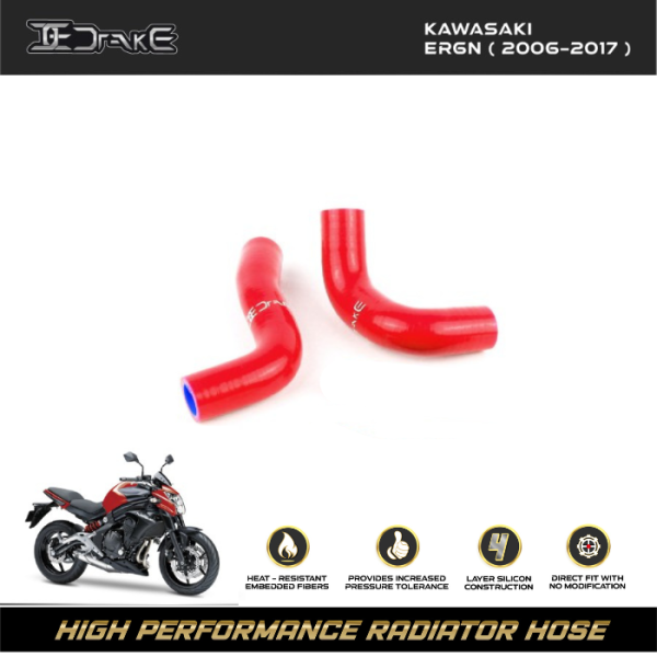 Selang Radiator Drake ER6N '06-'17 Radiator Hose