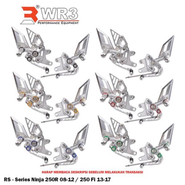 Footstep Foot Step Underbone WR3 RS Ninja 250 Fi Old
