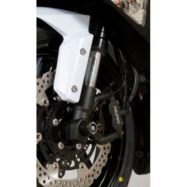 Axle Sliders R&G ZX636 2013 Fork Protectors FP0131BK