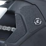 Boot Guard Kit R&G Ninja H2/H2R 15 (Exhaust Shield/Swingarm) EZBG405BL