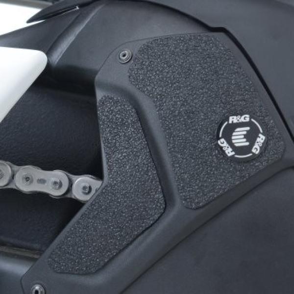 Boot Guard Kit R&G Ninja H2/H2R 15 (Exhaust Shield/Swingarm) EZBG405BL