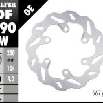 Disc Brake Galfer Fixed Belakang KTM 390 230mm Disc Wave