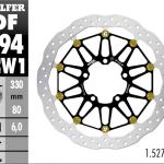 Disc Brake Galfer Floatech Depan ZX10R '11-'23 330mm Disc Wave