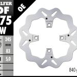 Disc Brake Galfer Fixed Depan Ducati Panigale V4R 245mm Disc Wave