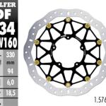 Disc Brake Galfer Floatech Depan CBR1000 RRR/SP 330mm Disc Wave
