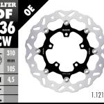 Disc Brake Galfer Floating Complete Depan CB500X 310mm Disc Wave