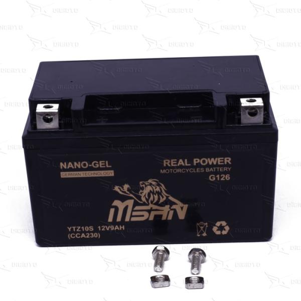 MSHN Aki Motor Menshine Nano Gel YTZ10S (DTZ10S)