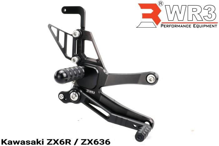 Footstep Foot Step Underbone WR3 V Series Kawasaki ZX6 R ZX 6R ZX6R ZX636 ZX 636 Original
