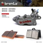 Kampas Rem Sintered Brenta Brembo 4 Piston 1 Pin BR4030