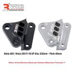 Bracket Braket Kaliper Brembo Depan WR3 Ninja 250 FI New Disc Lebar