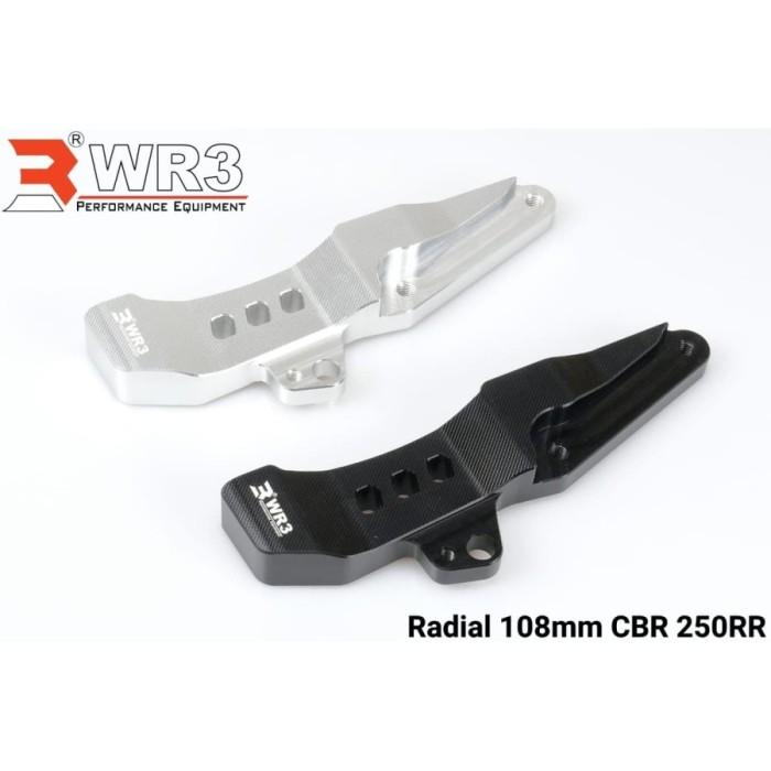 WR3 Bracket Kaliper Brembo M4/GP4RS Honda CBR 250RR