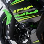 Frame Slider R&G NInja 250 Fi 18-19/Z250 19 Crash Protector CP0444BL