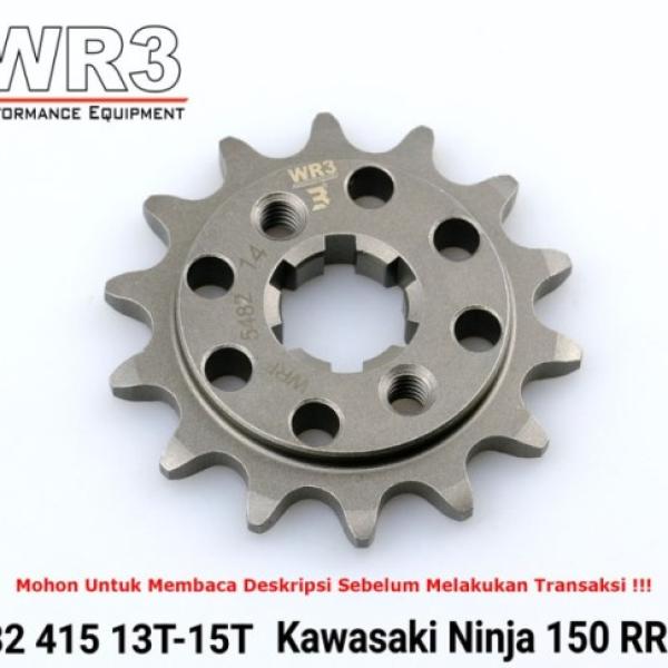 WR3 Gear Depan 428 / 415 Kawasaki Ninja 150RR R S 150 RR R S