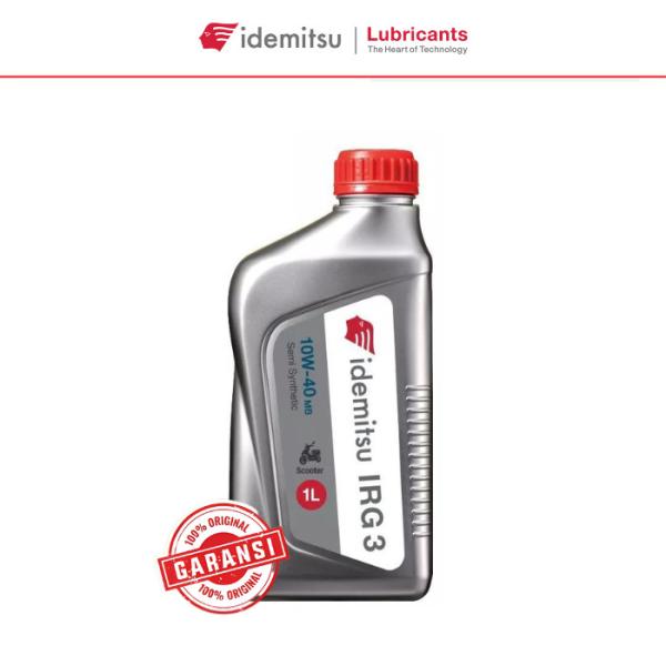 Oli Mesin Motor Idemitsu IRG 3 10W40 1L Semi Synthetic Oli Matic