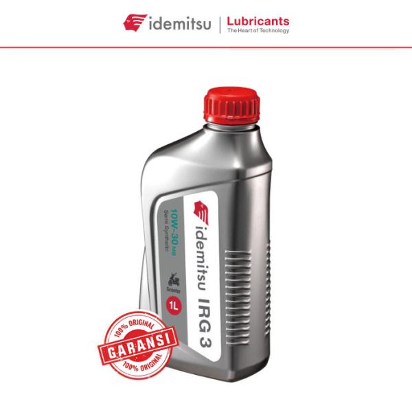 Oli Motor Matic Idemitsu IRG 3 IRG3 10W30 0.8L 800mL Semi Synthetic 10W-40 JASO MB