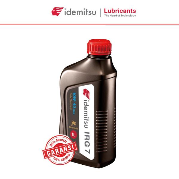 Oli Mesin Motor Idemitsu IRG 7 IRG7 10W40 1L Full Synthetic Oli 10W-40 JASO MA2