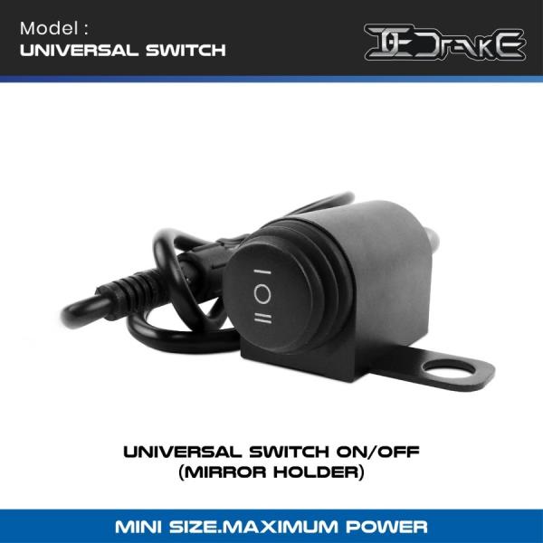 Aksesoris Drake Lampu Tembak Minimax Saklar Kabel Mode