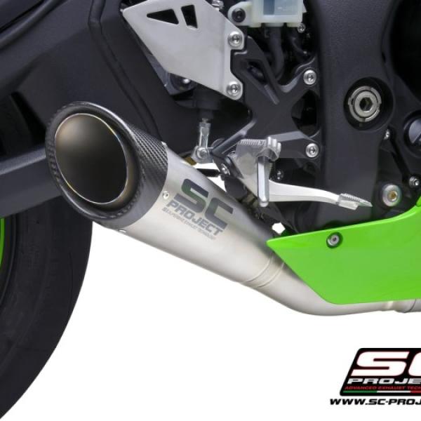 SC Project S1 Titanium Knalpot Slip On Kawasaki ZX-10RR