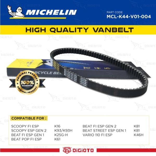 VBelt V Belt Vanbelt Michelin Beat ESP K44