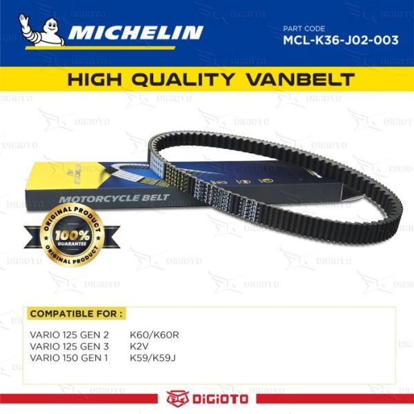 VBelt V Belt Vanbelt Michelin Vario 150 K36