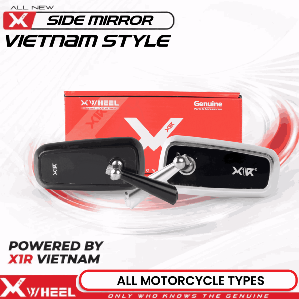 Spion Variasi XWheel Model H2C Made In Vietnam Universal