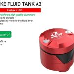 Tabung Minyak Rem Variasi CNC Besar RCB A3 Brake Fluid Tank Universal