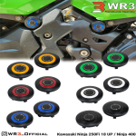 Tutup Rangka Frame Plug WR3 Kawasaki Ninja 250 Fi 2018 Ninja 400 Cover Rangka Motor