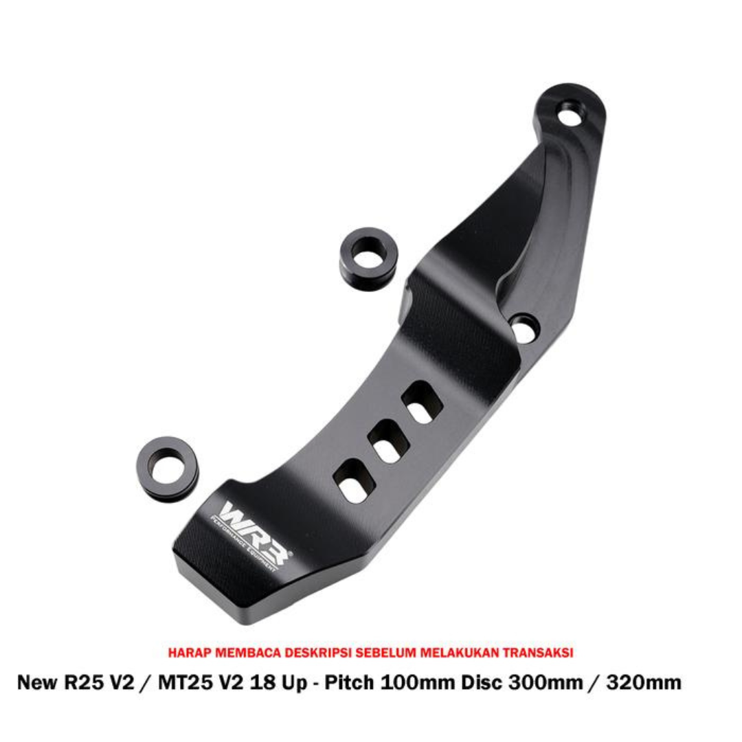 Braket Bracket Kaliper Radial Depan WR3 R25 MT25 MT 25 New '18 Up Pitch 100mm