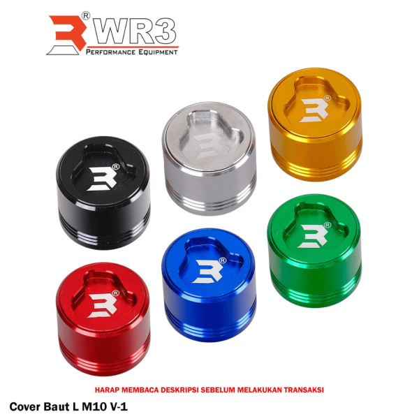 Cover Tutup Baut L WR3 V1 V2 Ukuran M10 Untuk Kaliper Radial
